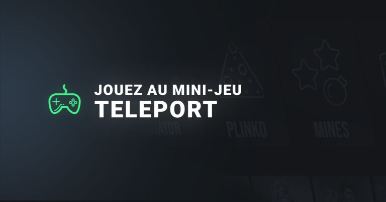 Jouez au mini jeu teleport de casinozer