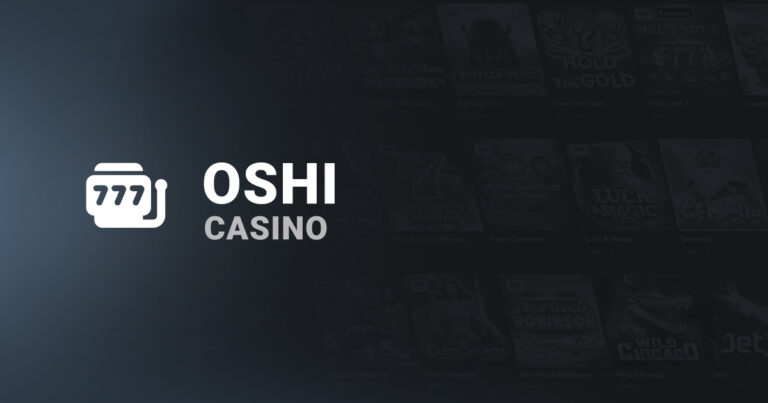 Bannière Oshi casino