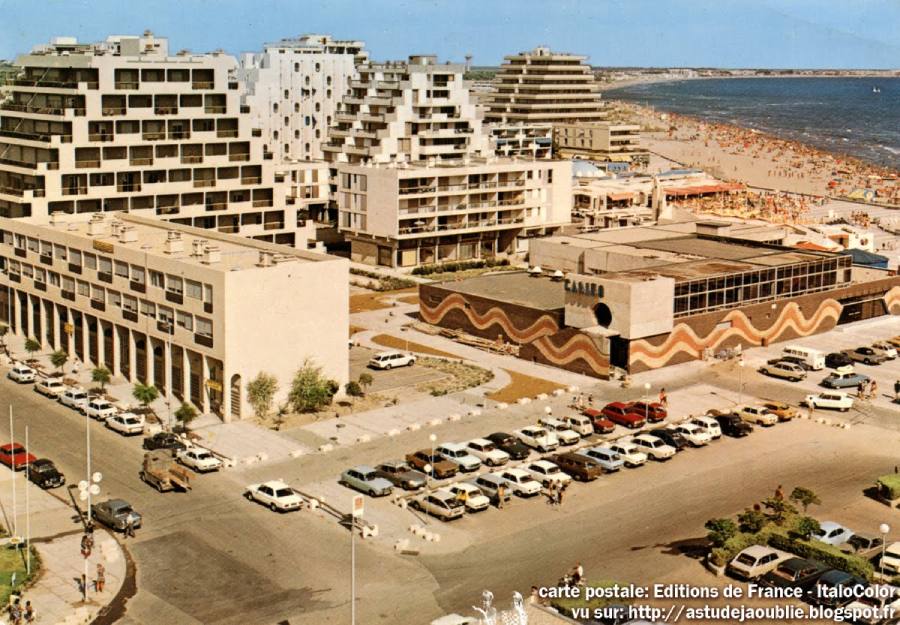 Casino de la grande motte année 1960