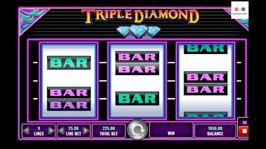 Triple Diamond machine à sous